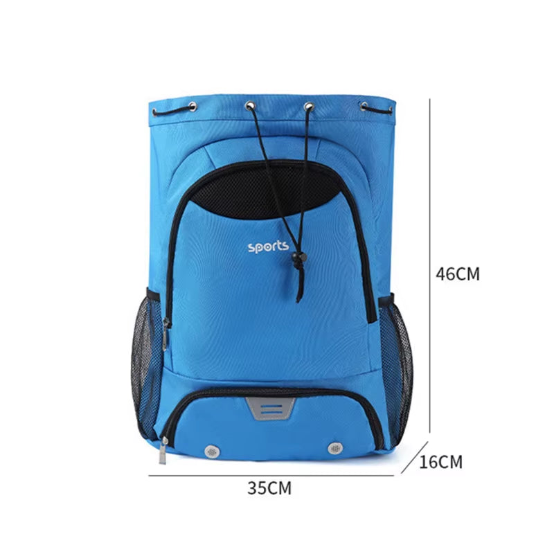 Drawstring Gym Bag Basketball Backpack for Men Sports Women School Boys Shoulder Swim Dry Wet Training Fitness Football Bags